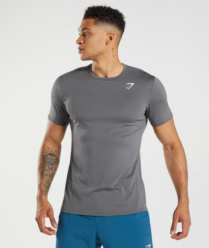 Gymshark Arrival T Shirt - Silhouette Grey
