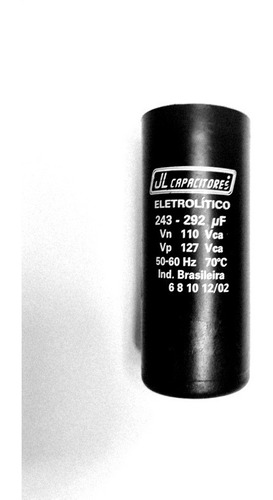 Capacitor Arranque Jl 243-292 Uf 110v