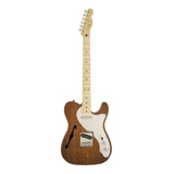 Guitarra Elétrica Squier By Fender Classic Vibe Vintage Modified '72 Telec Thinline Telecaster De  Mogno Natural Poliéster Com Diapasão De Bordo