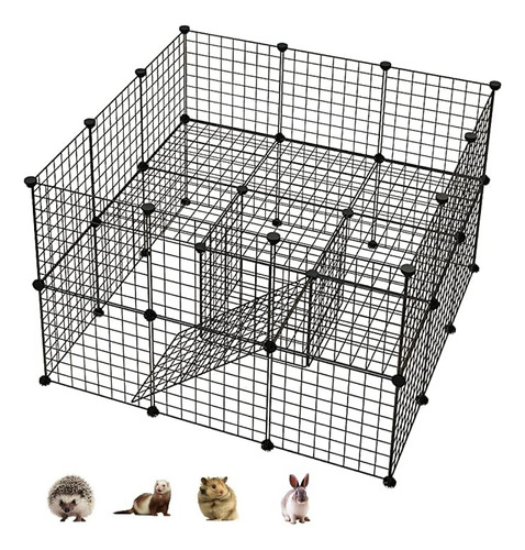 Multifuncional Metal Corral Para Mascotas Desmontable 36pzs