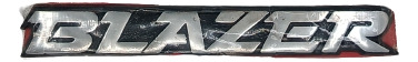 Emblema Blazer Logo Metal  Foto 2