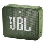 Bocina Jbl Go 2 Portátil Con Bluetooth Moss Green 110v/220v 