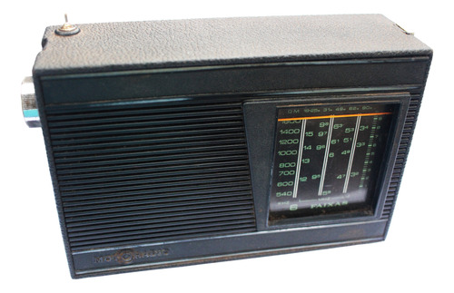 Radio Motoradio Portátil Rp-m62/a 6 Faixas Em Om Ano (1975)