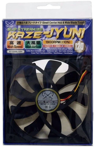 Ventilador Cooler Scythe Slip Stream 120x25 Sy1225sl12sh  