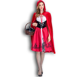 Disfraz De Caperucita Roja Halloween Cosplay
