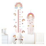 Organizador Macramé Arcoíris Para Moños Decoración Niña