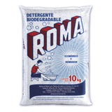 Detergente En Polvo Roma Lavandería Bolsa 10 Kg