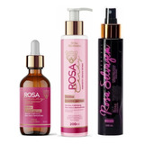 Kit Rosa Candy Clareador Corporal Intimo Rosa Selvagem