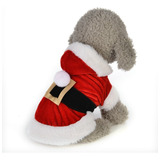 Disfraz Navideño De Papá Noel Para Mascotas,ropa Para Perros
