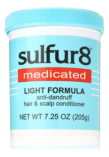 Sulfur8 Acondicionador Formula Ligera, Anticaspa 7.25 Oz (pa
