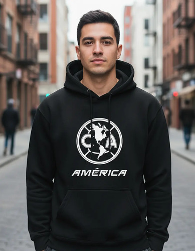 Sudadera Hoodie Logo America Fc Futbol Mexico