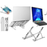 Soporte Stand Notebook Tablet Plegable Regulable Aluminio