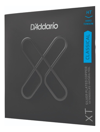 Encordoamento Violão Nylon D'addario Xtc Dura 4x Mais