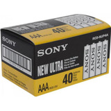Caja 40 Pilas Aaa Sony Carbon 