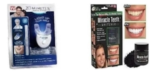 Blanqueador De Dientes Miracle + Dental White Instantáneo 