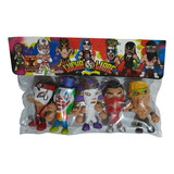 Luchadores Cabezones - Karis - Electroshock - Panic Clown