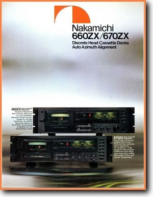 Esquema Eletrônico Do Tape Deck Nakamichi 660 / 670zx