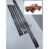 Kit Moldura Lateral Ford Pickup 80-86 8 Pzs T/original 3m