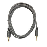 Cable De Audio Auxiliar Mini Plug A Mini Plug 1,80 Metros