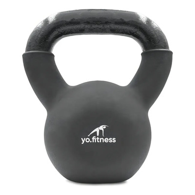 Pesa Rusa | Kettlebell | Entrena Brazo Espalda Pierna| 10 Kg Color Negro | MercadoLibre