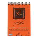 Bloco Papel Sketch Canson Xl Croquis A4 90g 120 Folhas