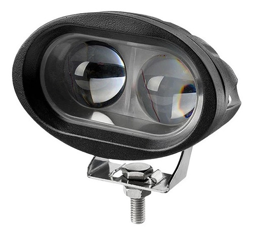 2 Foco Neblinero Exploradora Doble Led Wall-e Para Moto 20w 