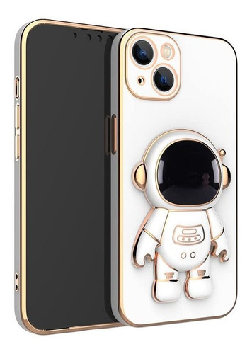 Funda Para iPhone Carcasa Celular Case Soporte De Astronauta