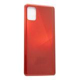 Tapa Trasera Para Samsung A31 A315 Rojo