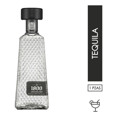 Tequila 1800 Añejo Cristalino 1.75 L | Envío gratis