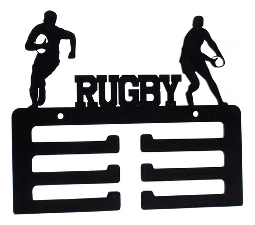 Medallero Rugby Pared Muro Impresion 3d