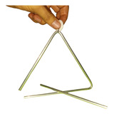 2 Triangulos Musicales Instrumento De Percusión Infantiles