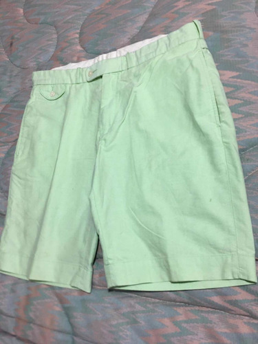 Polo Ralph Lauren Bermuda Para Caballero Talla 34 Verde