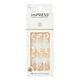 Uñas Adhesivas Kiss Impress Nails # Im87y9 - Late Mornings