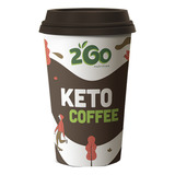 Copo Keto Coffee Tradicional 350ml - 2go Nutrition