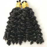 Cabelo Humano Cacheado Virgem 65cm - 100g Envio Imediato