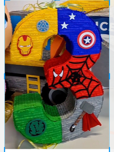 Piñata Avengers 