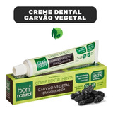 Creme Dental Menta E Carvão Vegetal 90g - Boni Natural