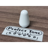 Ponteira Branca Chave Fender Oak Alpha Switch Tip Knob 