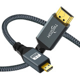 Cable Largo Micro Hdmi A Hdmi De 25 Pies, Cable Trenzad...