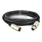 Cabo Xlr Macho X Xlr Balanceado Profissional - 4 Mt