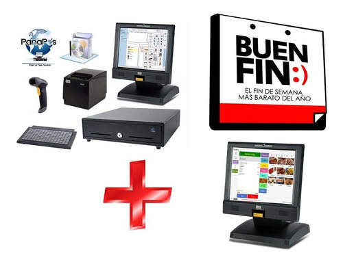 Kit Punto De Venta All In One Touch,+ Comandera El Buen Fin