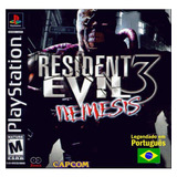 Resident Evil 3 Ps1 / Ps2 Dublado E Legendado Em Português