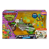 Tortugas Ninja Vehículo Ninja Cycle Con Figura