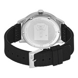 Reloj De Pulsera Lacoste 2011087 Color De La Correa Negro Color Del Bisel Negro