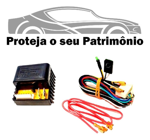 Bloqueador Anti Furto Veicular Com Botao Secreto Envio 24hs