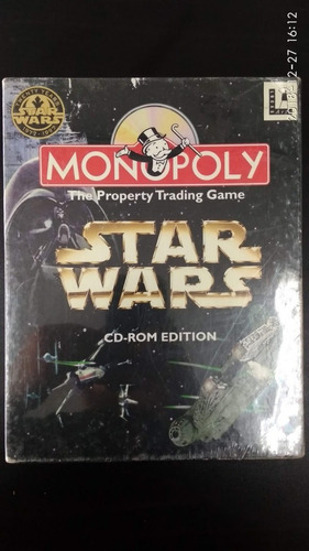 Software Monopoly Star Wars Cd Rom Edition Nuevo Sellado