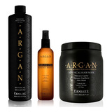 Combo Argan Shampoo + Mascara + Brillo Oil Shine Fidelite