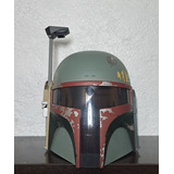 Casco Electrónico Boba Fett Star Wars Con Frases Hasbro