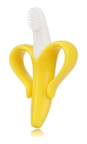 Cepillo De Dientes Banana Bebes De Silicona