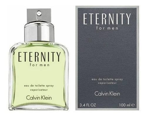 Ck Eternity Men 100ml Edt Silk Perfumes Original